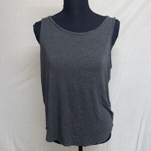 Charcoal Sleeveless Tank Top